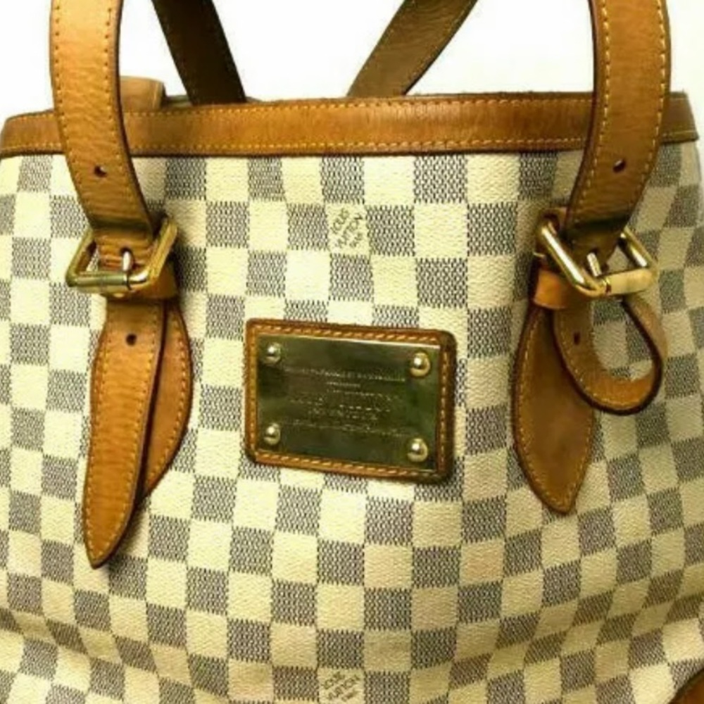 Louis Vuitton Hampstead MM Damier Azur Tote
